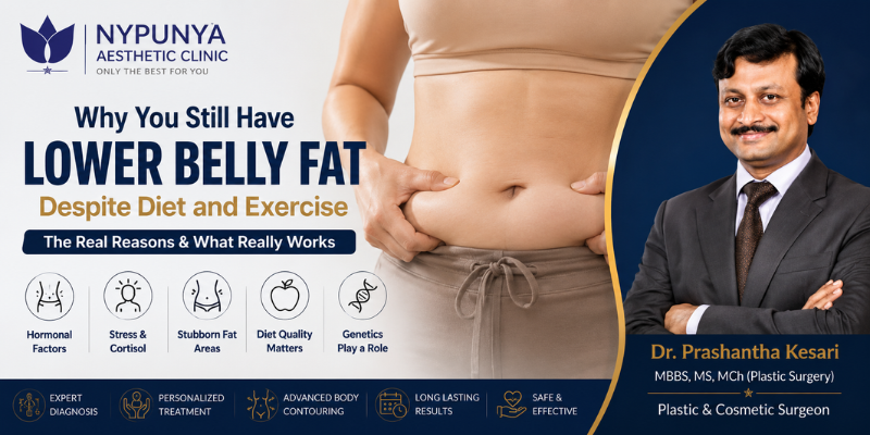 Why You Still Have Lower Belly Fat Despite Diet and Exercise
