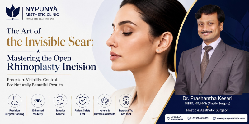 The Art of the Invisible Scar Mastering the Open Rhinoplasty Incision