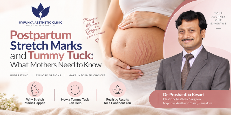 Postpartum Stretch Marks and Tummy Tuck: What Mothers Need to Know